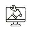 Icono de herramientas y habilidades técnicas